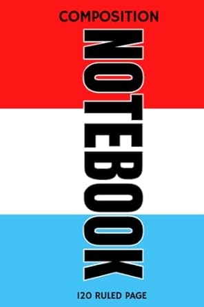 Composition Notebook For Teens: Prime Drink