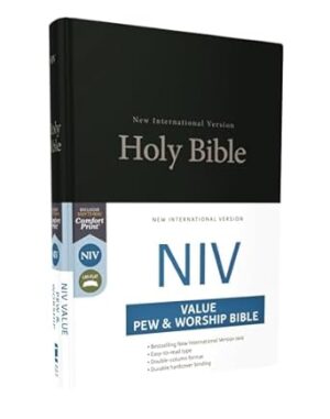 NIV, Value Pew And Worship Bible [Black]