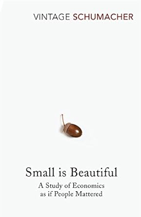 Small Is Beautiful: A Study of Economics as if People Mattered