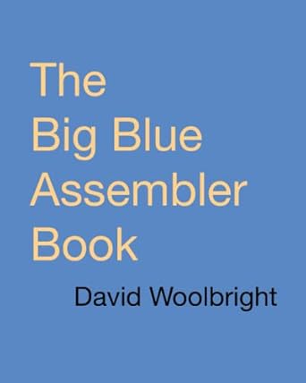 The Big Blue Assembler Book