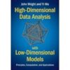 Cambridge High-Dimensional Data Analysis with Low-Dimensional Models Book - Hardback - 13 January 2022: Principles, Computation, and Applications