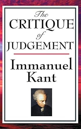 The Critique of Judgement