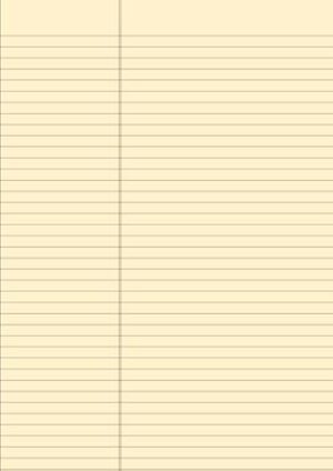 Legal Evidence Pad: A4 | 8mm Wide Ruled Notebook Writing Pad for Legal (Law) Junior (Jr) and Senior (Snr) | 8.27" x 11.69" | Thick 80gsm Cream Paper - 50 Sheets / 100 Pages