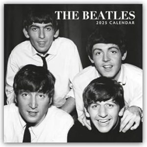 The Beatles 2025 Square Wall Calendar