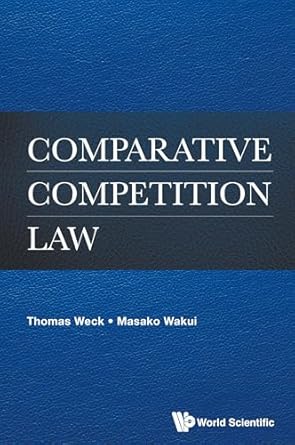 COMPARATIVE COMPETITION LAW