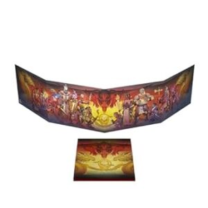 Dungeons & Dragons Dungeon Master Screen 2024: Classic Role-Playing Game for Adults, Ages 168+, Single Player, Multicolor, Cardboard, No Assembly Required