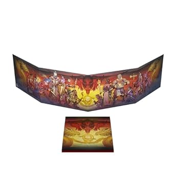 Dungeons & Dragons Dungeon Master Screen 2024: Classic Role-Playing Game for Adults, Ages 168+, Single Player, Multicolor, Cardboard, No Assembly Required