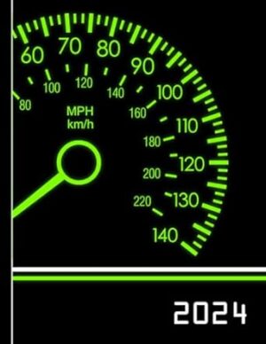 Driving instructor appointment book 2024: Driving lesson diary 2024: Yearly overview / Month to view calendar / Daily appointments with 15 min slots (6am - 9pm) / Notes section / Contacts