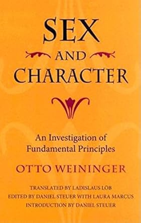 Sex and Character: An Investigation of Fundamental Principles