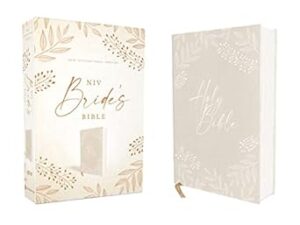 NIV Bride's Bible Red Letter Edition [Cloth, Cream]