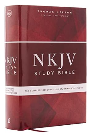NKJV Study Bible Red Letter Edition: The Complete Resource for Studying God's Word