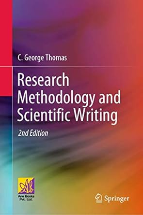 Research Methodology and Scientific Writing