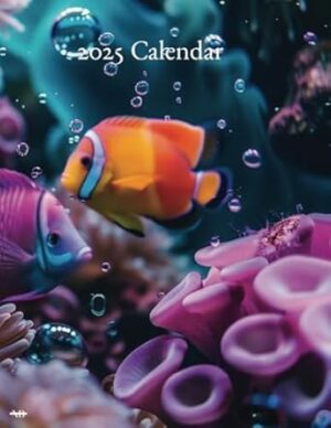 2025 Calendar: Tropical Fish