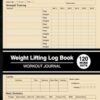 Weight Lifting Log Book: Simple Workout Journal | Large