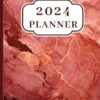 VELORA 2024 Planner: Rubia – Weekly & Monthly Calendar Notebook For Women, Jan. 2024 - Dec. 2024, With Goals, To Do Lists & Daily Routines, 6" X 9"