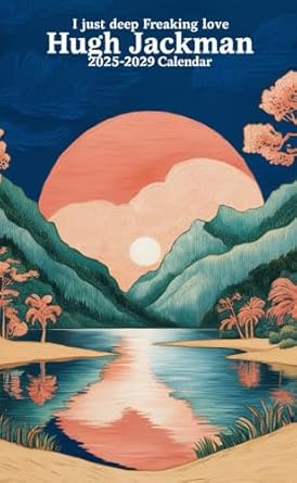 I just Deep Freaking Love Hugh: 2025-2029 Pocket Calendar