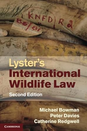 Cambridge Lyster's International Wildlife Law Book - Paperback - 23 December 2010