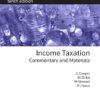 Income Taxation Commentary & Materials Tenth Edition