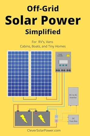 Off Grid Solar Power Simplified: For Rvs, Vans, Cabins, Boats and Tiny Homes
