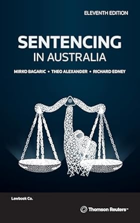Sentencing in Australia 11th Edition