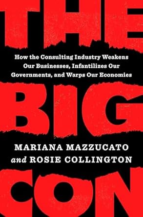 The Big Con: How the Consulting Industry Weakens Our Businesses, Infantilizes Our Governments, and Warps Our Economies