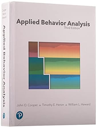 Applied Behavior Analysis