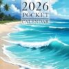 Pocket Calendar 2025-2026 for Purse: Small 2-Year Monthly planner from January 2025 to December 2026