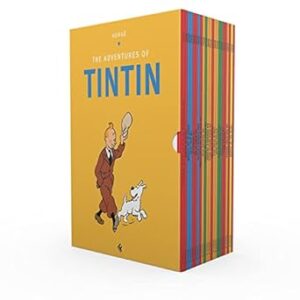 The Adventures of Tintin Complete Boxset: The Complete Official Classic Children’s Illustrated Mystery Adventure Series
