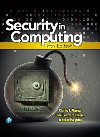 Security in Computing