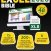Excel 2025 Made Simple: Your Ultimate Beginner's Guide with 500+ Templates, Illustrations, Practical Exercises and Tutorials to Unlock Formulas and Functions | Achieve Proficiency in Just 48 Hours