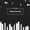 Piano Journal: Piano Music Lover Lined Notebook Gift Journal Daily Planner Diary 8.5"x 11" Melody Song Player Blank Funny Book 120 Page for Pianist