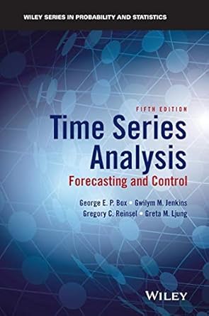 Time Series Analysis: Forecasting and Control