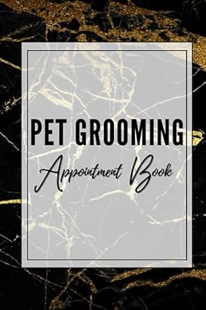 Pet Grooming Appointment Book : Daily calendar 2024, 2025, 2026 for Pet parents And Pet lover or Groomer : 30 Minutes Slots from 7 am-7 pm