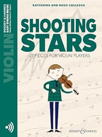 Shooting Stars: 21 Pieces for Violin Players (Book/Online Audio)