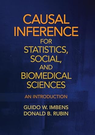 Cambridge Causal Inference for Statistics, Social, and Biomedical Sciences - Hardback - 14 May 2015: An Introduction