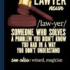 Funny Lawyer Notebook: Lawyer Wide Ruled Journal , Lawyer Gifts Personalized, Lined Notebook Journal For Lawyer With Black Cover