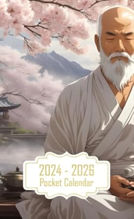 Pocket Calendar 2024-2026: Two-Year Monthly Planner for Purse , 36 Months from January 2024 to December 2026