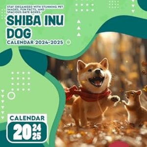 Shiba Inu Dog Calendar 2024 2025