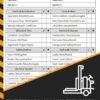 Electric Walkie Stacker Daily Inspection Checklist: Powered Walkie Stacker Pre-Start Inspection Book | Safety & Maintenance Inspection Forms for Walkie Stackers