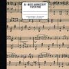 A4 Music Manuscript Paper Pad – 100 Book Pages: Blank Numbered Music Sheet Staff Paper - Vintage Cover