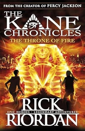 The Throne of Fire (The Kane Chronicles Book 2)