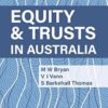 Equity and Trusts in Australia