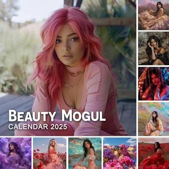 Beauty Mogul Calendar 2025: Looking ahead to 2025, Bonus last 3 months 2024, Featuring over 15+ designs for Beauty Mogul. Perfect for gift on ... birthdays | Kalender Calendario Calendrier