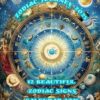 Zodiac Journey 2025: 12 Beautiful Zodiac Signs Calendar 2025 | May each month inspire you with the wisdom of the cosmos!