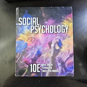 Social Psychology