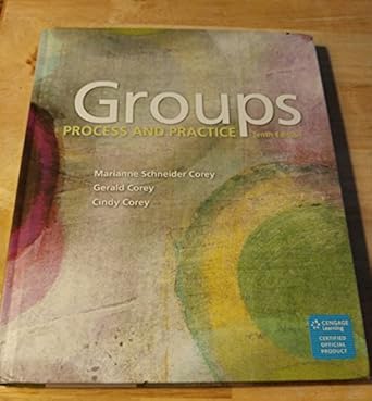 Groups : Process and Practice