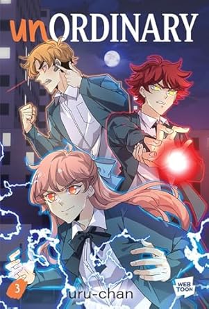 Unordinary Vol. 3: New for 2025, the third book of Webtoon’s biggest and most popular action-packed supernatural manga YA web comics!