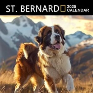 St. Bernard Monthly Calendar 2025