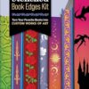 Stenciled Book Edges Kit: Turn Your Favorite Books into Custom Works of Art – Includes: Project Book, Paint Pots, Stencils, Sponge Tools, Book Clamps