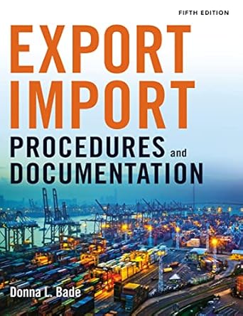 Export/Import Procedures and Documentation